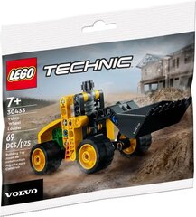 Фронтальный погрузчик Technic 30433 - Volvo цена и информация | Конструкторы и кубики | hansapost.ee