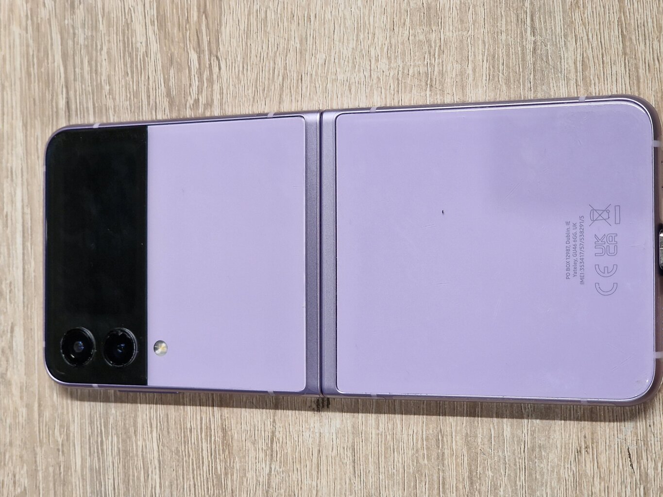 Товар с повреждением. Samsung Galaxy Flip3 5G 8/128GB SM-F711BLVAEUE  Lavender цена | hansapost.ee