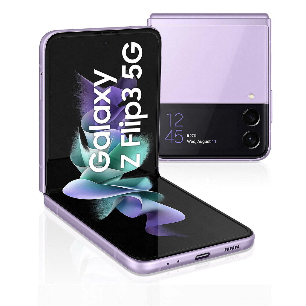 Defektiga toode. Samsung Galaxy Flip3 5G 8/128GB SM-F711BLVAEUE Lavender hind ja info | Defektiga tooted | hansapost.ee