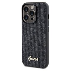 Guess GUHCP14XPMSDGSK iPhone 14 Pro Max 6.7" czarny|black hardcase Disco Metal Script цена и информация | Чехлы для телефонов | hansapost.ee