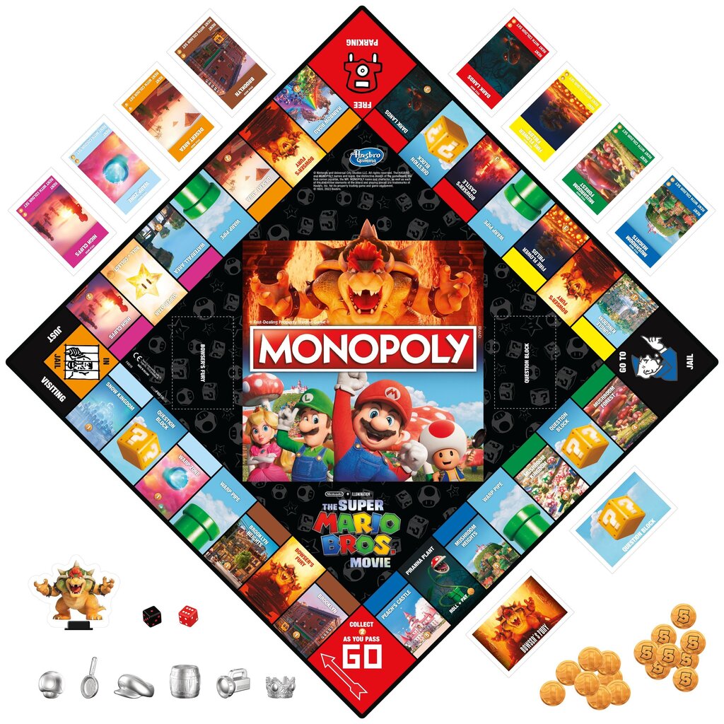 Lauamäng Monopoly: Super Mario, ENG цена и информация | Lauamängud ja mõistatused perele | hansapost.ee