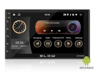 Радиоприемник BLOW AVH-9930 2DIN 7" GPS Android 11 цена и информация | Автомагнитолы, мультимедиа | hansapost.ee