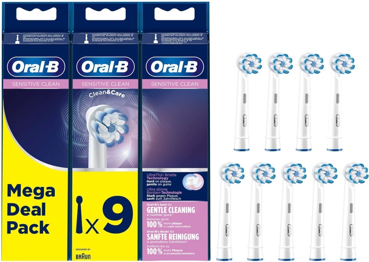 Oral-B Sensitive Clean hind ja info | Elektriliste hambaharjade otsikud | hansapost.ee