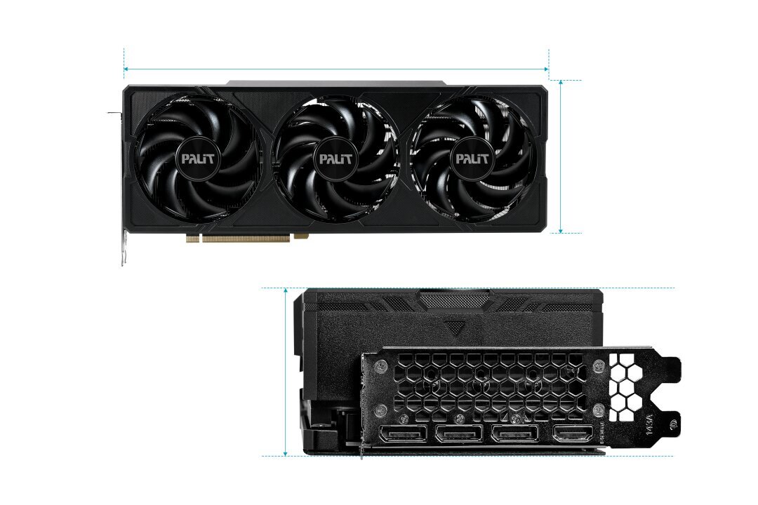 Palit GeForce RTX 4080 Super JetStream OC (NED408SS19T2-1032J) hind ja info | Videokaardid | hansapost.ee