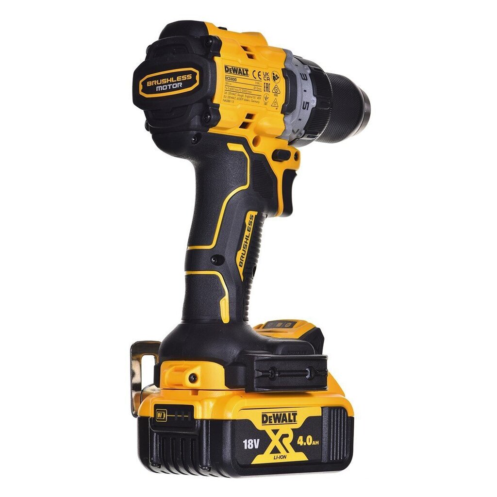 Akutrell Dewalt 18V 2x5,0Ah BL DCD800P2T hind ja info | Akutrellid, puurid ja kruvikeerajad | hansapost.ee