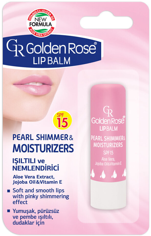 Huulepalsam Golden Rose Pearl Shimmer 4,6 g, 02 Pearl цена и информация | Huulekosmeetika | hansapost.ee