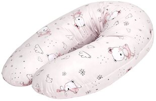 Подушка для кормления Lorelli Pink Ballerina Bear, розовая, 190 см цена и информация | Подушки для кормления | hansapost.ee