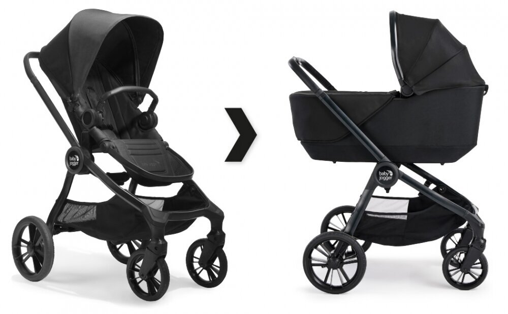 Universaalne jalutuskäru Baby Jogger 2in1 City Sights, black цена и информация | Vankrid, jalutuskärud | hansapost.ee