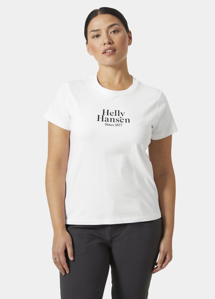 Helly Hansen naiste T-särk GRAPHIC, valge hind ja info | T-särgid naistele | hansapost.ee