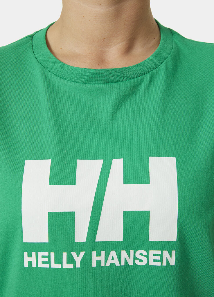Helly Hansen naiste T-särk HH LOGO, roheline hind ja info | T-särgid naistele | hansapost.ee