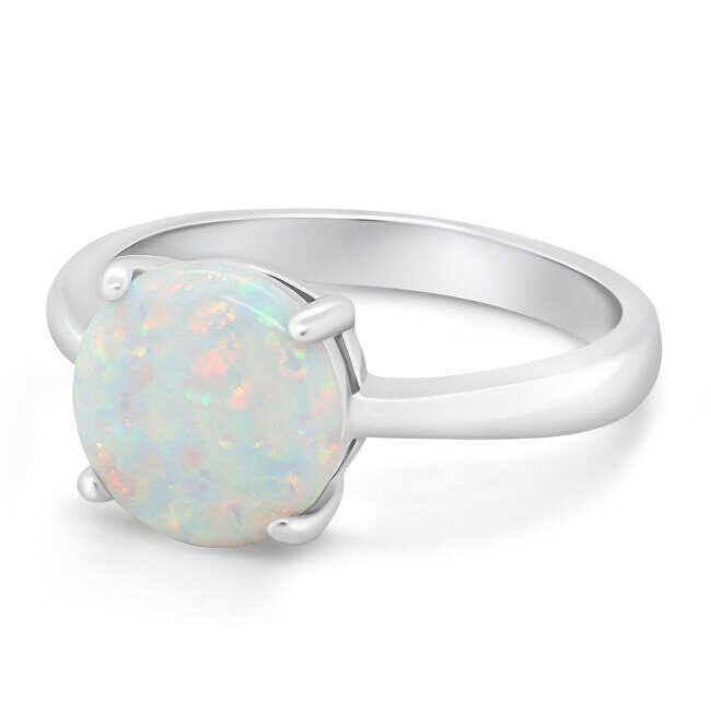 Brilio Silver hõbesõrmus opaaliga RI105W hind ja info | Sõrmused | hansapost.ee