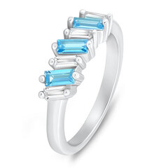 Brilio Silver Очаровательное серебряное кольцо с цирконами RI101W цена и информация | Кольцо | hansapost.ee