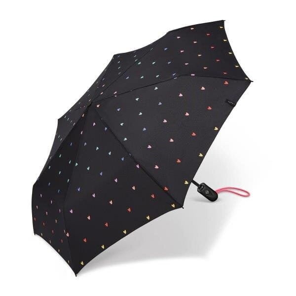 Naiste kokkupandav vihmavari Easymatic Light 58694, must цена и информация | Vihmavarjud naistele | hansapost.ee