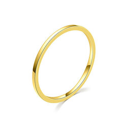 MOISS Минималистское позолоченное кольцо R0001984 цена и информация | Кольцо | hansapost.ee