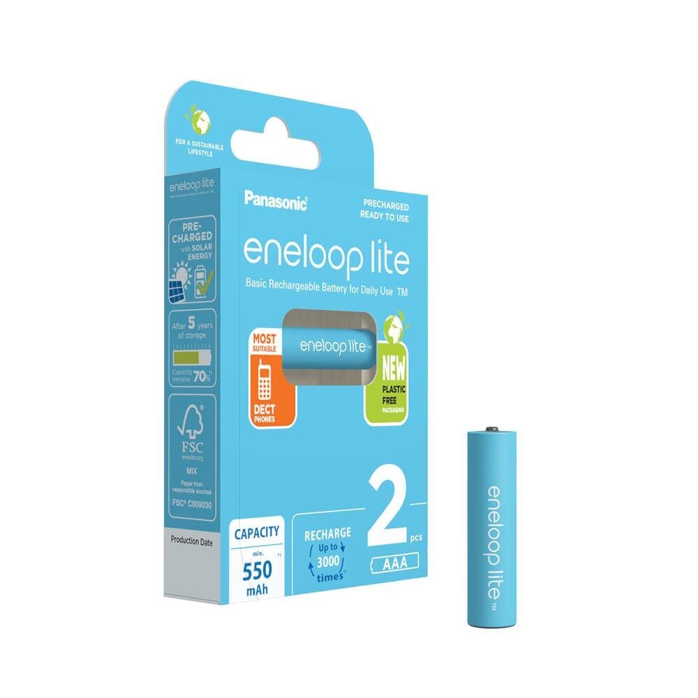 Panasonic Eneloop Lite AAA 550mAh цена и информация | Patareid | hansapost.ee