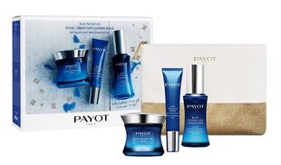 Komplekt Payot Blue Techni Liss: näokreem 50 ml + silmakreem 15 ml + näoseerum 30 ml + kosmeetikakott hind ja info | Näokreemid | hansapost.ee