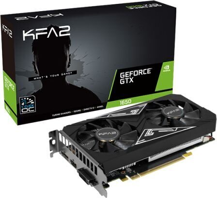 KFA2 GeForce GTX 1650 Ex Plus 65SQL8DS93EKb hind ja info | Videokaardid | hansapost.ee