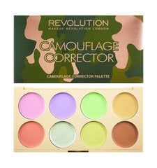 Korrektor palett Makeup Revolution London Camouflage 13 g hind ja info | Jumestuskreemid ja puudrid | hansapost.ee