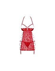 Ночнушка Obsessive Rediosa, красный цвет, S/M цена и информация | Сексуальное женское белье | hansapost.ee