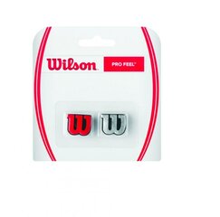Гаситель вибраций Wilson Pro Feel, серебристый/красный цвет цена и информация | Товары для большого тенниса | hansapost.ee