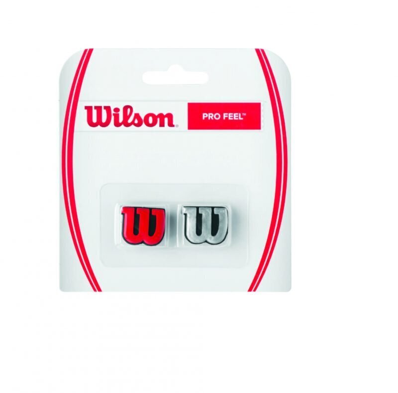 Vibratsioonisummuti Wilson Pro Feel, hõbedane/punane hind ja info | Välitennise tooted | hansapost.ee