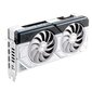Asus Dual GeForce RTX 4070 Super White OC Edition (DUAL-RTX4070S-O12G-WHITE) hind ja info | Videokaardid | hansapost.ee