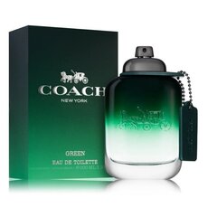 Туалетная вода Coach Green EDT для мужчин, 100 мл цена и информация | Мужские духи | hansapost.ee