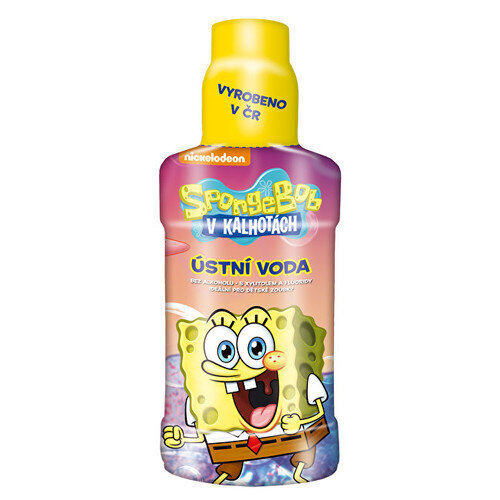 Suuloputusvedelik VitalCare Mouthwash for Children SpongeBob lastele, 250 ml цена и информация | Hambaharjad, hampapastad ja suuloputusvedelikud | hansapost.ee