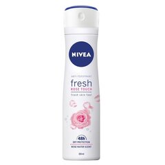 Антиперспирант Nivea Rose Touch 48H Fresh, 150 мл цена и информация | Дезодоранты | hansapost.ee