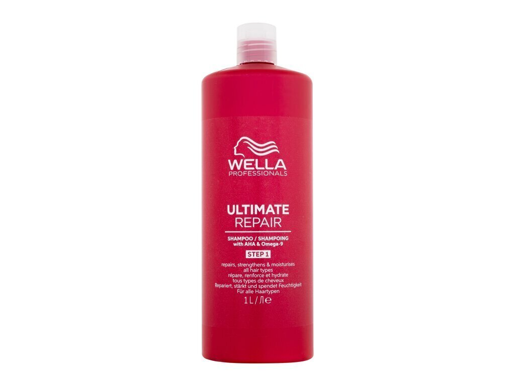 Šampoon kahjustatud juustele Wella Professionals Ultimate Repair, 1000 ml hind ja info | Šampoonid | hansapost.ee