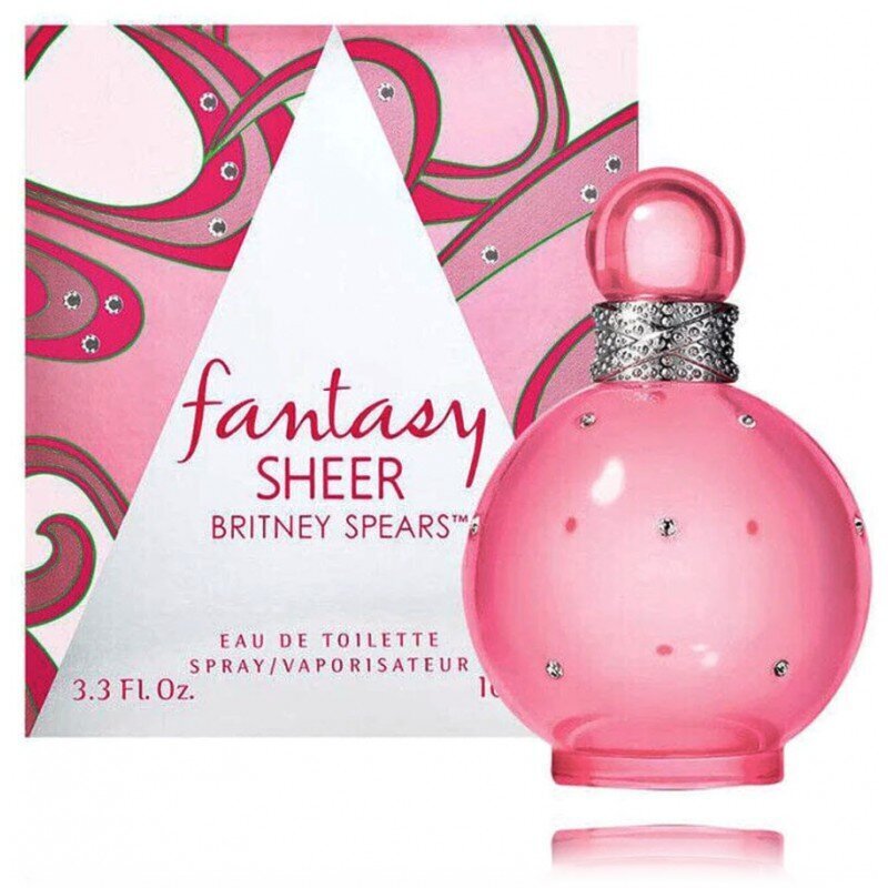 Tualettvesi Britney Spears Fantasy Sheer EDT naistele, 100 ml цена и информация | Parfüümid naistele | hansapost.ee