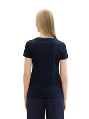 Женская футболка Tom Tailor, темно-синий цвет цена и информация | Женские футболки | hansapost.ee