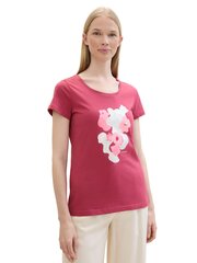 Tom Tailor женская футболка, темно-розовый цвет цена и информация | Женские футболки | hansapost.ee