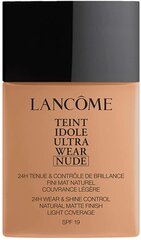 Жидкая основа для макияжа Lancome Teint Idole Ultra Wear Nude SPF19, 40 мл, 035 Beige Dore цена и информация | Пудры, базы под макияж | hansapost.ee
