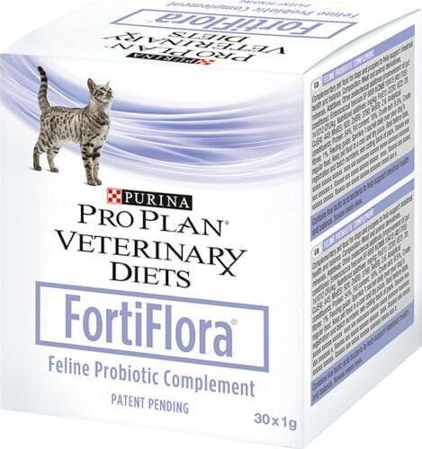 Probiootiline toidulisand kassidele Purina Proplan FortiFlora, 30x1 g цена и информация | Vitamiinid ja parasiiditõrje | hansapost.ee