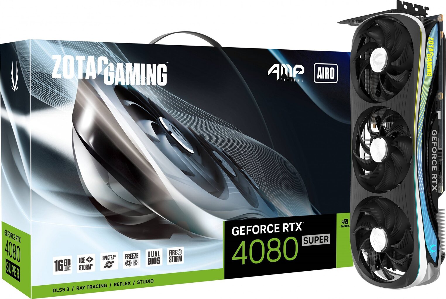 Zotac Gaming GeForce RTX 4080 Super AMP Extreme Airo (ZT-D40820B-10P) цена и информация | Videokaardid | hansapost.ee