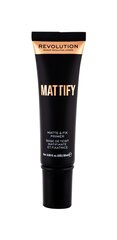 Meigialuskreem Makeup Revolution London Matte & Fix 28 ml цена и информация | Пудры, базы под макияж | hansapost.ee