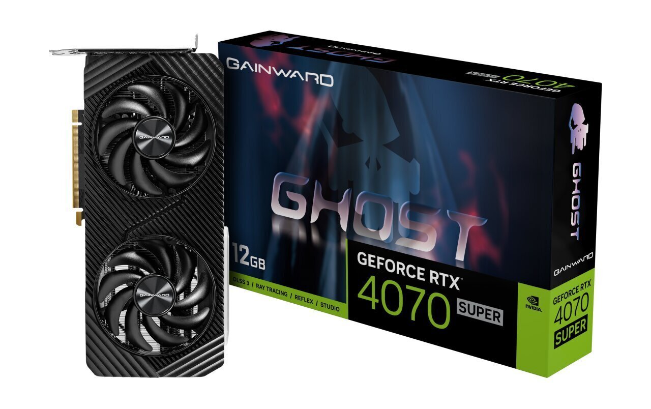 Gainward GeForce RTX 4070 Super Ghost (NED407S019K9-1043B) hind ja info | Videokaardid | hansapost.ee