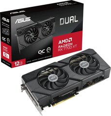 Asus Dual Radeon RX 7700 XT OC 12GB GDDR6 (DUAL-RX7700XT-O12G) цена и информация | Для видеокарт | hansapost.ee