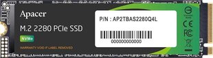 Apacer AS2280Q4L цена и информация | Внутренние жёсткие диски (HDD, SSD, Hybrid) | hansapost.ee