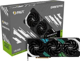 Palit GeForce RTX 4080 Super GamingPro (NED408S019T2-1032A) цена и информация | Видеокарты | hansapost.ee