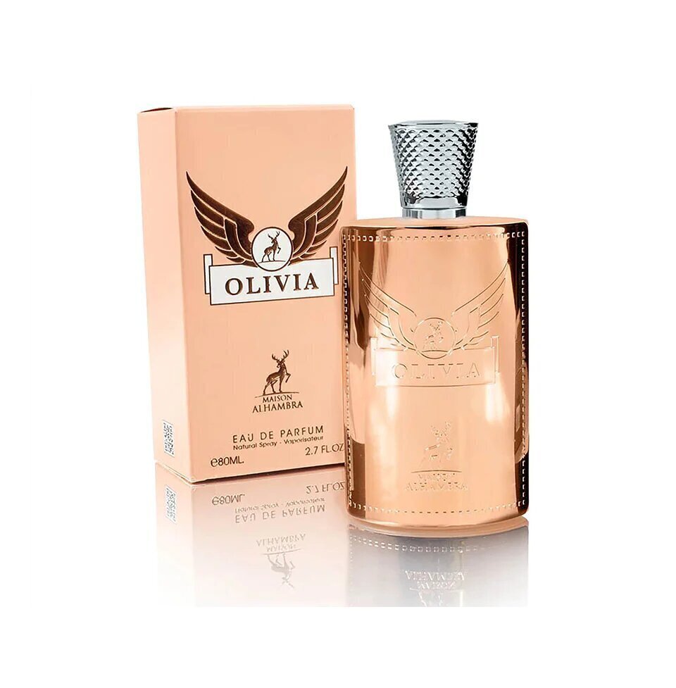 Lõhnavesi Alhambra Olivia EDP naistele, 80 ml цена и информация | Parfüümid naistele | hansapost.ee