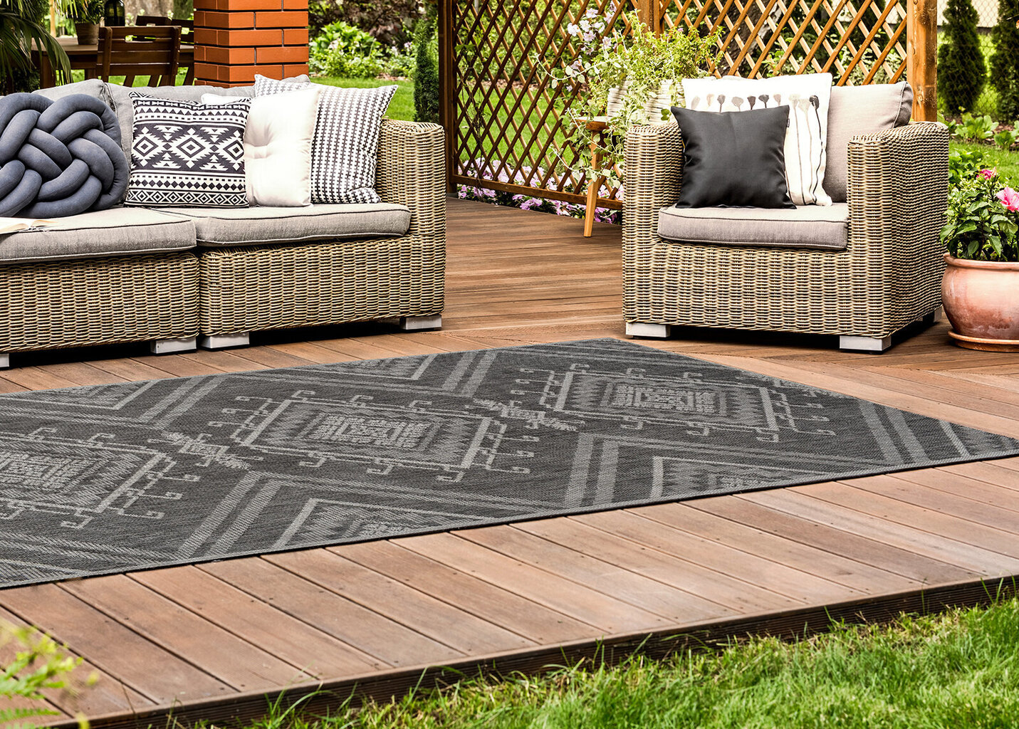 Vercai Rugs vaip Terrace 80x250 cm hind ja info | Vaibad | hansapost.ee