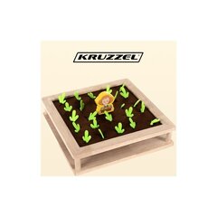 Medinė dėlionė - Kruzzel farm 22755 цена и информация | Развивающие игрушки для детей | hansapost.ee