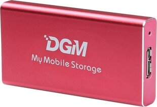 DGM My Mobile Storage MMS512RD hind ja info | Välised kõvakettad | hansapost.ee