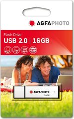 Agfaphoto FlashDrive USB 2.0 16GB hind ja info | Mälupulgad | hansapost.ee