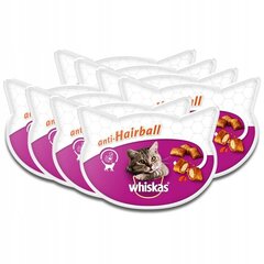 Karva puhastava toimega Whiskas Anti-hairball kassidele, 8x50 g hind ja info | Kasside maiused | hansapost.ee