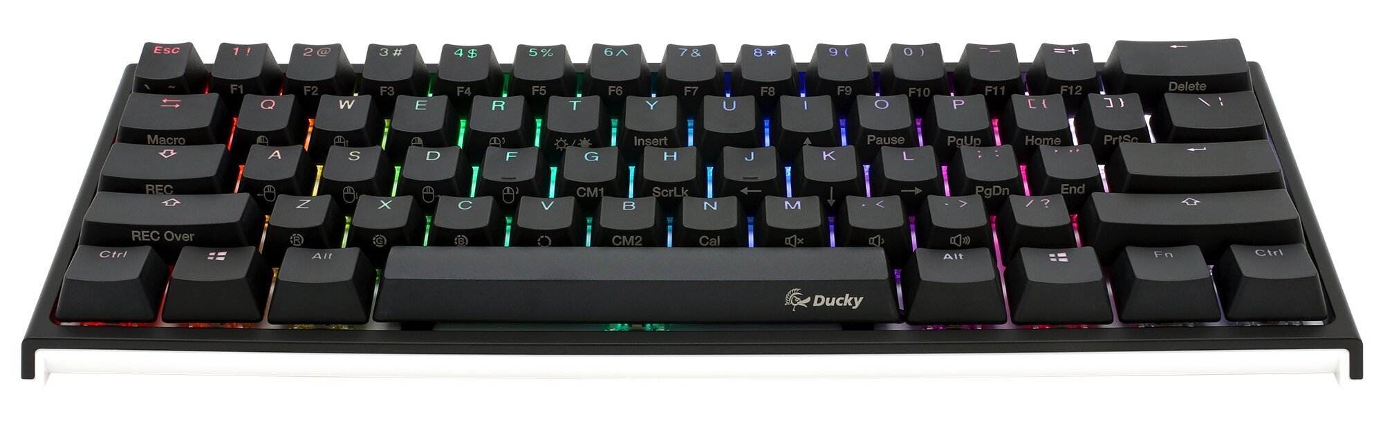 Ducky One 2 Mini MX-Blue RGB-LED DKON2061ST-CDEPDAZT1 цена и информация | Klaviatuurid | hansapost.ee