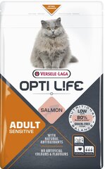 Versele-Laga Opti Life для взрослых кошек с лососем, 7,5 кг цена и информация | Сухой корм для кошек | hansapost.ee