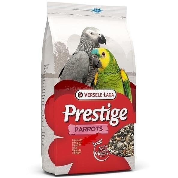 Terasegu suurtele papagoidele Versele-Laga Parrots, 15 kg цена и информация | Toit lindudele | hansapost.ee